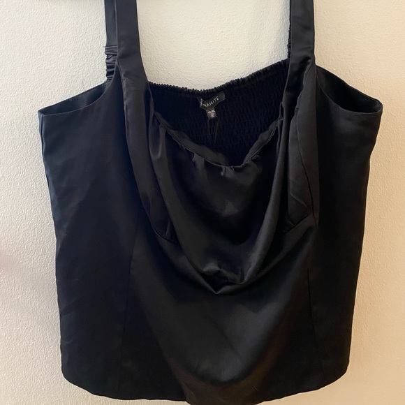 DYNAMITE: Satin tank top - Picture 1 of 3